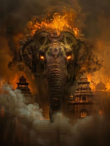 Malen Nach Zahlen Erwachsene Elefant Malen Nach Zahlen Flamme, Painting by Numbers, DIY Basteln Erwachsene Handgemalt Ölgemälde Set Mit Pinseln und Acrylfarbe für Zimmer Deko Geschenke 30x40cm 5-1289 Malen Nach Zahlen Erwachsene Elefant Malen Nach Zahlen Flamme, Painting by Numbers, DIY Basteln Erwachsene Handgemalt Ölgemälde Set Mit Pinseln und Acrylfarbe für Zimmer Deko Geschenke 30x40cm 5-1289 von Generic