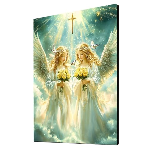 Malen Nach Zahlen Erwachsene Engel DIY Set Erwachsene mit Leinwand zum Bemalen Flügel 100x135 cm 36 Farben Acrylfarben Set und Pinsel, Malen Nach Zahlen Kinder für Deko Wohnzimmer Geschenke 2YH-4950 Malen Nach Zahlen Erwachsene Engel DIY Set Erwachsene mit Leinwand zum Bemalen Flügel 100x135 cm 36 Farben Acrylfarben Set und Pinsel, Malen Nach Zahlen Kinder für Deko Wohnzimmer Geschenke 2YH-4950 von Generic