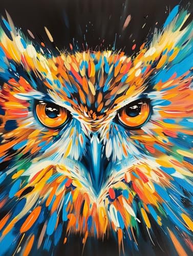 Malen Nach Zahlen Erwachsene Eule Malen Nach Zahlen Graffiti, Painting by Numbers, DIY Basteln Erwachsene Handgemalt Ölgemälde Set Mit Pinseln und Acrylfarbe für Zimmer Deko Geschenke 30x40cm 9-2452 Malen Nach Zahlen Erwachsene Eule Malen Nach Zahlen Graffiti, Painting by Numbers, DIY Basteln Erwachsene Handgemalt Ölgemälde Set Mit Pinseln und Acrylfarbe für Zimmer Deko Geschenke 30x40cm 9-2452 von Generic