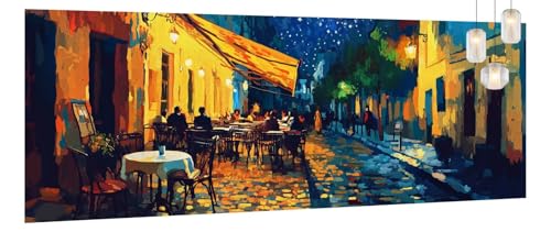 Malen Nach Zahlen Erwachsene Europa,DIY Malen Nach Zahlen XXL Paint by Numbers für Anfänger,Bastelset Ölgemälde Kreativ Set Mit Pinseln und Acrylfarbe,Home Décor Blick Auf Die Straße 80 X 200cm Y666 Malen Nach Zahlen Erwachsene Europa,DIY Malen Nach Zahlen XXL Paint by Numbers für Anfänger,Bastelset Ölgemälde Kreativ Set Mit Pinseln und Acrylfarbe,Home Décor Blick Auf Die Straße 80 X 200cm Y666 von Generic