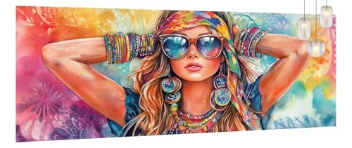 Malen Nach Zahlen Erwachsene Farbe, DIY Paint by Numbers für Anfänger und Kinder, Bastelset Handgemalt Ölgemälde Kreativ Set Mit 3-Pinseln und Acrylfarbe, Geschenk Home Décor Schönheit 80 X 180cm Y773 Malen Nach Zahlen Erwachsene Farbe, DIY Paint by Numbers für Anfänger und Kinder, Bastelset Handgemalt Ölgemälde Kreativ Set Mit 3-Pinseln und Acrylfarbe, Geschenk Home Décor Schönheit 80 X 180cm Y773 von Generic