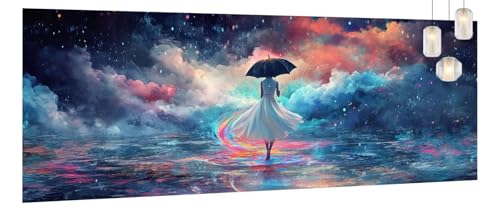 Malen Nach Zahlen Erwachsene Farbe, DIY Paint by Numbers für Anfänger und Kinder, Bastelset Handgemalt Ölgemälde Kreativ Set Mit 3-Pinseln und Acrylfarbe, Geschenk Home Décor Schönheit 80 X 180cm Y771 Malen Nach Zahlen Erwachsene Farbe, DIY Paint by Numbers für Anfänger und Kinder, Bastelset Handgemalt Ölgemälde Kreativ Set Mit 3-Pinseln und Acrylfarbe, Geschenk Home Décor Schönheit 80 X 180cm Y771 von Generic
