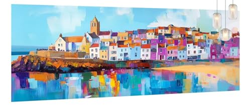 Malen Nach Zahlen Erwachsene Farbe,DIY Malen Nach Zahlen XXL Paint by Numbers für Anfänger,Bastelset Handgemalt Ölgemälde Kreativ Set Mit Pinseln und Acrylfarbe,Home Décor Architektur 80 X 200cm Y766 Malen Nach Zahlen Erwachsene Farbe,DIY Malen Nach Zahlen XXL Paint by Numbers für Anfänger,Bastelset Handgemalt Ölgemälde Kreativ Set Mit Pinseln und Acrylfarbe,Home Décor Architektur 80 X 200cm Y766 von Generic