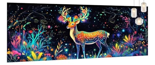 Malen Nach Zahlen Erwachsene Farbe,DIY Malen Nach Zahlen XXL Paint by Numbers für Anfänger,Bastelset Handgemalt Ölgemälde Kreativ Set Mit Pinseln und Acrylfarbe,Home Wand Décor Hirsch 80 X 200cm Y768 Malen Nach Zahlen Erwachsene Farbe,DIY Malen Nach Zahlen XXL Paint by Numbers für Anfänger,Bastelset Handgemalt Ölgemälde Kreativ Set Mit Pinseln und Acrylfarbe,Home Wand Décor Hirsch 80 X 200cm Y768 von Generic