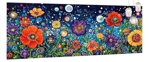 Malen Nach Zahlen Erwachsene Farbe,DIY Paint by Numbers für Anfänger und Kinder,Bastelset Handgemalt Ölgemälde Kreativ Set Mit 3-Pinseln und Acrylfarbe,Geschenk Home Wand Décor Blume 80 X 200cm Y763 Malen Nach Zahlen Erwachsene Farbe,DIY Paint by Numbers für Anfänger und Kinder,Bastelset Handgemalt Ölgemälde Kreativ Set Mit 3-Pinseln und Acrylfarbe,Geschenk Home Wand Décor Blume 80 X 200cm Y763 von Generic