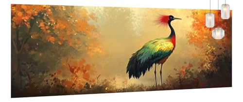 Malen Nach Zahlen Erwachsene Farbe,DIY Paint by Numbers für Anfänger und Kinder,Bastelset Handgemalt Ölgemälde Kreativ Set Mit 3-Pinseln und Acrylfarbe,Geschenk Home Wand Décor Vogel 80 X 200cm Y781 Malen Nach Zahlen Erwachsene Farbe,DIY Paint by Numbers für Anfänger und Kinder,Bastelset Handgemalt Ölgemälde Kreativ Set Mit 3-Pinseln und Acrylfarbe,Geschenk Home Wand Décor Vogel 80 X 200cm Y781 von Generic