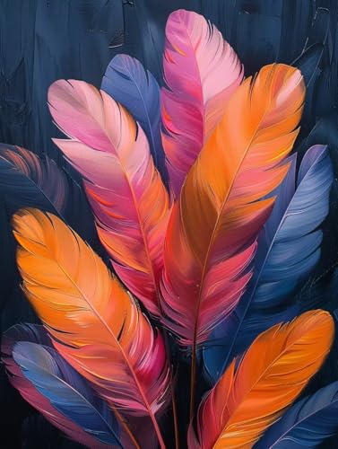Malen Nach Zahlen Erwachsene Feder Malen Nach Zahlen farblig, Painting by Numbers, DIY Basteln Erwachsene Handgemalt Ölgemälde Set Mit Pinseln und Acrylfarbe für Zimmer Deko Geschenke 30x40cm 3-1380 Malen Nach Zahlen Erwachsene Feder Malen Nach Zahlen farblig, Painting by Numbers, DIY Basteln Erwachsene Handgemalt Ölgemälde Set Mit Pinseln und Acrylfarbe für Zimmer Deko Geschenke 30x40cm 3-1380 von Generic