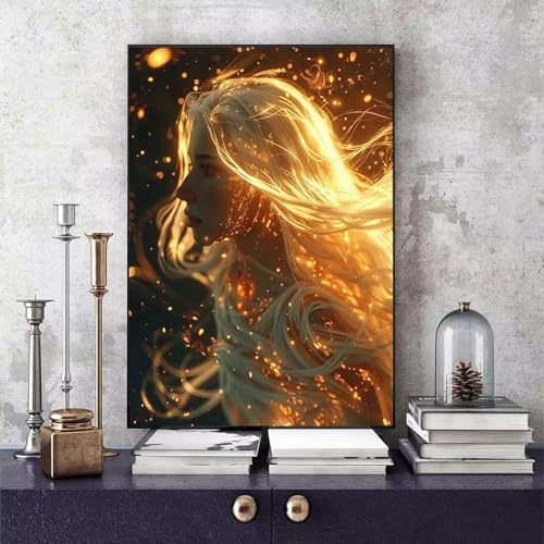 Malen Nach Zahlen Erwachsene Frau Malen Nach Zahlen Traum, DIY Set Erwachsene Paint by Numbers mit 3 Pinsel und Acrylfarben für Zimmer Deko Wohnzimmer, Geschenke für Frauen 100 X 135 CM -bby25069U Malen Nach Zahlen Erwachsene Frau Malen Nach Zahlen Traum, DIY Set Erwachsene Paint by Numbers mit 3 Pinsel und Acrylfarben für Zimmer Deko Wohnzimmer, Geschenke für Frauen 100 X 135 CM -bby25069U von Generic