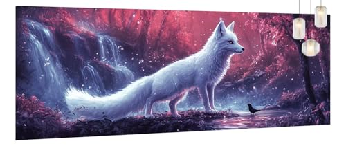Malen Nach Zahlen Erwachsene Fuchs,DIY Malen Nach Zahlen XXL Paint by Numbers für Anfänger,Bastelset Handgemalt Ölgemälde Kreativ Set Mit Pinseln und Acrylfarbe,Home Décor Landschaft 90 X 240cm Y1140 Malen Nach Zahlen Erwachsene Fuchs,DIY Malen Nach Zahlen XXL Paint by Numbers für Anfänger,Bastelset Handgemalt Ölgemälde Kreativ Set Mit Pinseln und Acrylfarbe,Home Décor Landschaft 90 X 240cm Y1140 von Generic