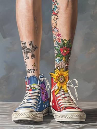 Malen Nach Zahlen Erwachsene Graffiti Malen Nach Zahlen Schuh, Painting by Numbers, DIY Basteln Erwachsene Handgemalt Ölgemälde Set Mit Pinseln und Acrylfarbe für Zimmer Deko 100x130cm 2-1447 Malen Nach Zahlen Erwachsene Graffiti Malen Nach Zahlen Schuh, Painting by Numbers, DIY Basteln Erwachsene Handgemalt Ölgemälde Set Mit Pinseln und Acrylfarbe für Zimmer Deko 100x130cm 2-1447 von Generic
