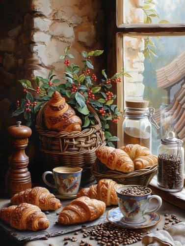 Malen Nach Zahlen Erwachsene HäUser Malen Nach Zahlen Brot, Painting by Numbers, DIY Basteln Erwachsene Handgemalt Ölgemälde Set Mit Pinseln und Acrylfarbe für Zimmer Deko Geschenke 90x120cm 8-5444 Malen Nach Zahlen Erwachsene HäUser Malen Nach Zahlen Brot, Painting by Numbers, DIY Basteln Erwachsene Handgemalt Ölgemälde Set Mit Pinseln und Acrylfarbe für Zimmer Deko Geschenke 90x120cm 8-5444 von Generic