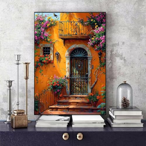 Malen Nach Zahlen Erwachsene Häuser Malen Nach Zahlen Landschaft, DIY Set Erwachsene Paint by Numbers mit 3 Pinsel und Acrylfarben für Zimmer Deko Wohnzimmer, Geschenke 20 x 30 cm -bby2506V7V7R Malen Nach Zahlen Erwachsene Häuser Malen Nach Zahlen Landschaft, DIY Set Erwachsene Paint by Numbers mit 3 Pinsel und Acrylfarben für Zimmer Deko Wohnzimmer, Geschenke 20 x 30 cm -bby2506V7V7R von Generic