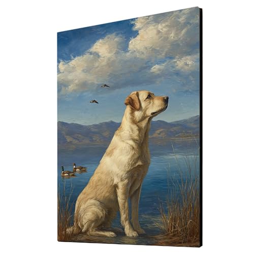 Malen Nach Zahlen Erwachsene Hund DIY Set Erwachsene mit Leinwand zum Bemalen Tier 95x70CM 36 Farben Acrylfarben Set und Pinsel, Malen Nach Zahlen Kinder für Wanddeko Wohnzimmer Geschenke 2YH-5067 Malen Nach Zahlen Erwachsene Hund DIY Set Erwachsene mit Leinwand zum Bemalen Tier 95x70CM 36 Farben Acrylfarben Set und Pinsel, Malen Nach Zahlen Kinder für Wanddeko Wohnzimmer Geschenke 2YH-5067 von Generic