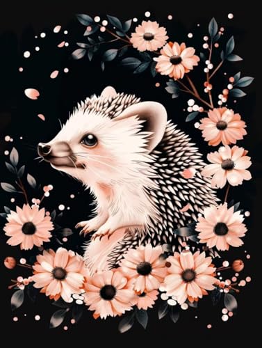 Malen Nach Zahlen Erwachsene Igel Malen Nach Zahlen Blume, Painting by Numbers, DIY Basteln Erwachsene Handgemalt Ölgemälde Set Mit Pinseln und Acrylfarbe für Zimmer Deko Geschenke 100x135cm 1-2208 Malen Nach Zahlen Erwachsene Igel Malen Nach Zahlen Blume, Painting by Numbers, DIY Basteln Erwachsene Handgemalt Ölgemälde Set Mit Pinseln und Acrylfarbe für Zimmer Deko Geschenke 100x135cm 1-2208 von Generic
