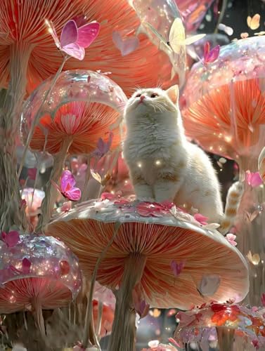 Malen Nach Zahlen Erwachsene Katze, Malen Nach Zahlen Pflanzen, DIY Basteln Erwachsene Leinwand Kits, DIY Paint by Numbers Adult Kits Mit Pinseln und Acrylfarbe, Geschenk für Wanddeko, 90x120cm 9-4880 Malen Nach Zahlen Erwachsene Katze, Malen Nach Zahlen Pflanzen, DIY Basteln Erwachsene Leinwand Kits, DIY Paint by Numbers Adult Kits Mit Pinseln und Acrylfarbe, Geschenk für Wanddeko, 90x120cm 9-4880 von Generic