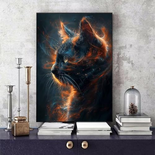 Malen Nach Zahlen Erwachsene Katze Malen Nach Zahlen Tier, DIY Set Erwachsene Paint by Numbers mit 3 Pinsel und Acrylfarben für Zimmer Deko Wohnzimmer, Geschenke für Frauen 100 X 135 CM -bby250633 Malen Nach Zahlen Erwachsene Katze Malen Nach Zahlen Tier, DIY Set Erwachsene Paint by Numbers mit 3 Pinsel und Acrylfarben für Zimmer Deko Wohnzimmer, Geschenke für Frauen 100 X 135 CM -bby250633 von Generic