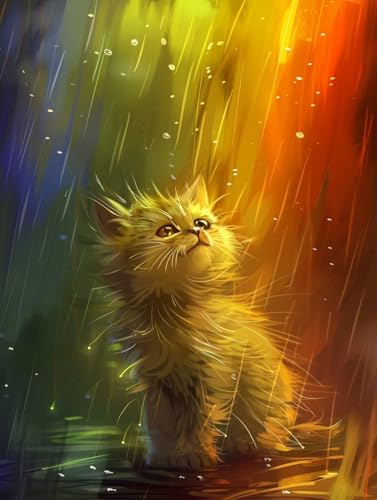 Malen Nach Zahlen Erwachsene Katze Malen Nach Zahlen farblig, Painting by Numbers, DIY Basteln Erwachsene Handgemalt Ölgemälde Set Mit Pinseln und Acrylfarbe für Zimmer Deko Geschenke 100x130cm 5-8148 Malen Nach Zahlen Erwachsene Katze Malen Nach Zahlen farblig, Painting by Numbers, DIY Basteln Erwachsene Handgemalt Ölgemälde Set Mit Pinseln und Acrylfarbe für Zimmer Deko Geschenke 100x130cm 5-8148 von Generic