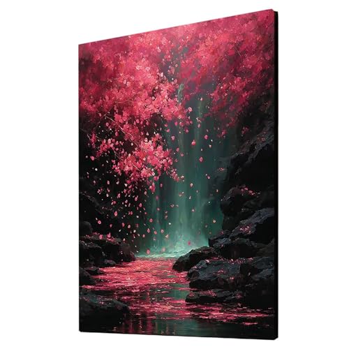 Malen Nach Zahlen Erwachsene Kirschblüten DIY Set Erwachsene mit Leinwand zum Bemalen Blütenblatt 100 x 135 cm 36 Farben Acrylfarben Set und Pinsel, Malen Nach Zahlen Kinder für Zimmer Deko 2YH-4730 Malen Nach Zahlen Erwachsene Kirschblüten DIY Set Erwachsene mit Leinwand zum Bemalen Blütenblatt 100 x 135 cm 36 Farben Acrylfarben Set und Pinsel, Malen Nach Zahlen Kinder für Zimmer Deko 2YH-4730 von Generic