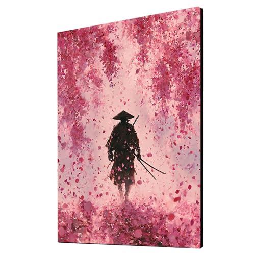 Malen Nach Zahlen Erwachsene Kirschblüten DIY Set Erwachsene mit Leinwand zum Bemalen Krieger 135 x 100 cm 36 Farben Acrylfarben Set und Pinsel, Malen Nach Zahlen Kinder für Deko Wohnzimmer 2YH-2830 Malen Nach Zahlen Erwachsene Kirschblüten DIY Set Erwachsene mit Leinwand zum Bemalen Krieger 135 x 100 cm 36 Farben Acrylfarben Set und Pinsel, Malen Nach Zahlen Kinder für Deko Wohnzimmer 2YH-2830 von Generic