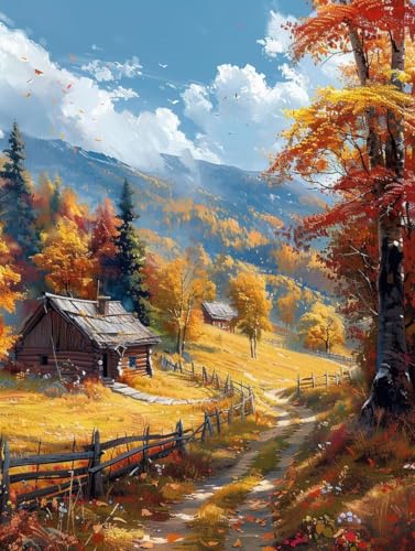 Malen Nach Zahlen Erwachsene Landschaft, Malen Nach Zahlen Pflanze, DIY Basteln Erwachsene Leinwand Kit Mit Pinseln und Acrylfarbe, DIY Paint by Numbers Kits, für Wanddeko, Geschenk, 60x90cm 7-2833 Malen Nach Zahlen Erwachsene Landschaft, Malen Nach Zahlen Pflanze, DIY Basteln Erwachsene Leinwand Kit Mit Pinseln und Acrylfarbe, DIY Paint by Numbers Kits, für Wanddeko, Geschenk, 60x90cm 7-2833 von Generic