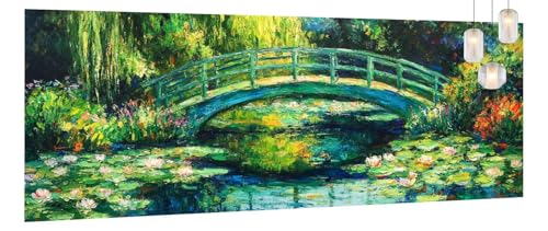 Malen Nach Zahlen Erwachsene Landschaft,DIY Malen Nach Zahlen XXL Paint by Numbers für Anfänger,Bastelset Handgemalt Ölgemälde Kreativ Set Mit Pinseln und Acrylfarbe,Home Décor Brücke 40 X 90cm Y962 Malen Nach Zahlen Erwachsene Landschaft,DIY Malen Nach Zahlen XXL Paint by Numbers für Anfänger,Bastelset Handgemalt Ölgemälde Kreativ Set Mit Pinseln und Acrylfarbe,Home Décor Brücke 40 X 90cm Y962 von Generic