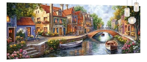 Malen Nach Zahlen Erwachsene Landschaft,DIY Malen Nach Zahlen XXL Paint by Numbers für Anfänger,Bastelset Handgemalt Ölgemälde Kreativ Set Mit Pinseln und Acrylfarbe,Home Décor Brücke 90 X 240cm Y964 Malen Nach Zahlen Erwachsene Landschaft,DIY Malen Nach Zahlen XXL Paint by Numbers für Anfänger,Bastelset Handgemalt Ölgemälde Kreativ Set Mit Pinseln und Acrylfarbe,Home Décor Brücke 90 X 240cm Y964 von Generic