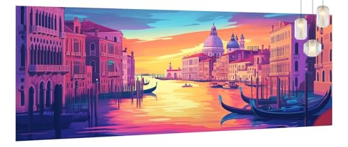 Malen Nach Zahlen Erwachsene Landschaft,DIY Malen Nach Zahlen XXL Paint by Numbers für Anfänger,Bastelset Handgemalt Ölgemälde Kreativ Set Mit Pinseln und Acrylfarbe,Home Décor Stadt 60 X 120cm Y870 Malen Nach Zahlen Erwachsene Landschaft,DIY Malen Nach Zahlen XXL Paint by Numbers für Anfänger,Bastelset Handgemalt Ölgemälde Kreativ Set Mit Pinseln und Acrylfarbe,Home Décor Stadt 60 X 120cm Y870 von Generic