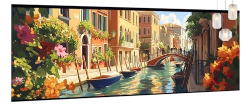 Malen Nach Zahlen Erwachsene Landschaft,DIY Malen Nach Zahlen XXL Paint by Numbers für Anfänger,Bastelset Handgemalt Ölgemälde Kreativ Set Mit Pinseln und Acrylfarbe,Home Décor Stadt 70 X 140cm Y866 Malen Nach Zahlen Erwachsene Landschaft,DIY Malen Nach Zahlen XXL Paint by Numbers für Anfänger,Bastelset Handgemalt Ölgemälde Kreativ Set Mit Pinseln und Acrylfarbe,Home Décor Stadt 70 X 140cm Y866 von Generic