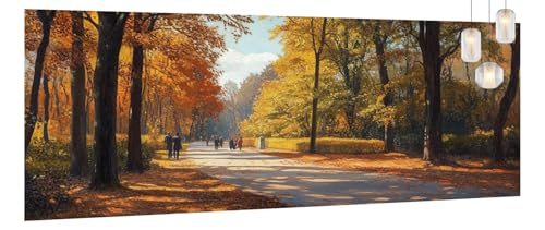 Malen Nach Zahlen Erwachsene Landschaft,DIY Paint by Numbers für Anfänger und Kinder,Bastelset Handgemalt Ölgemälde Kreativ Set Mit 3-Pinseln und Acrylfarbe,Geschenk Home Décor Herbst 60 X 150cm Y971 Malen Nach Zahlen Erwachsene Landschaft,DIY Paint by Numbers für Anfänger und Kinder,Bastelset Handgemalt Ölgemälde Kreativ Set Mit 3-Pinseln und Acrylfarbe,Geschenk Home Décor Herbst 60 X 150cm Y971 von Generic