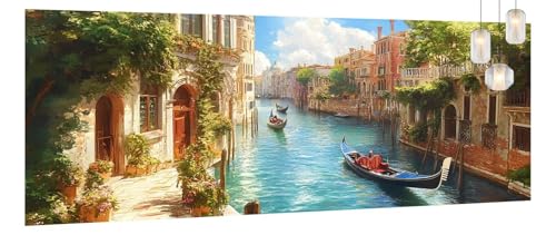 Malen Nach Zahlen Erwachsene Landschaft,DIY Paint by Numbers für Anfänger und Kinder,Bastelset Handgemalt Ölgemälde Kreativ Set Mit 3-Pinseln und Acrylfarbe,Geschenk Home Décor Stadt 80 X 200cm Y869 Malen Nach Zahlen Erwachsene Landschaft,DIY Paint by Numbers für Anfänger und Kinder,Bastelset Handgemalt Ölgemälde Kreativ Set Mit 3-Pinseln und Acrylfarbe,Geschenk Home Décor Stadt 80 X 200cm Y869 von Generic