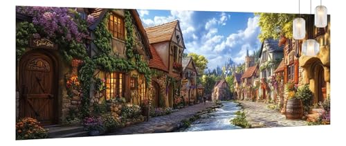 Malen Nach Zahlen Erwachsene Landschaft,DIY Paint by Numbers für Anfänger und Kinder,Bastelset Handgemalt Ölgemälde Kreativ Set Mit 3-Pinseln und Acrylfarbe,Geschenk Home Décor Stadt 80 X 200cm Y867 Malen Nach Zahlen Erwachsene Landschaft,DIY Paint by Numbers für Anfänger und Kinder,Bastelset Handgemalt Ölgemälde Kreativ Set Mit 3-Pinseln und Acrylfarbe,Geschenk Home Décor Stadt 80 X 200cm Y867 von Generic