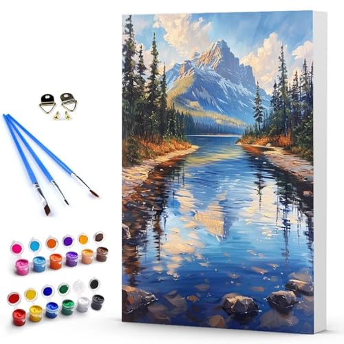 Malen Nach Zahlen Erwachsene Landschaft Malen Nach Zahlen Bastelset Erwachsene, DIY Landschaft Mit Pinseln und Acrylfarben Handgemalt Ölgemälde Leinwand Set, Home Deko 30 x 40 CM Ohne Rahmen -TL250309 Malen Nach Zahlen Erwachsene Landschaft Malen Nach Zahlen Bastelset Erwachsene, DIY Landschaft Mit Pinseln und Acrylfarben Handgemalt Ölgemälde Leinwand Set, Home Deko 30 x 40 CM Ohne Rahmen -TL250309 von Generic