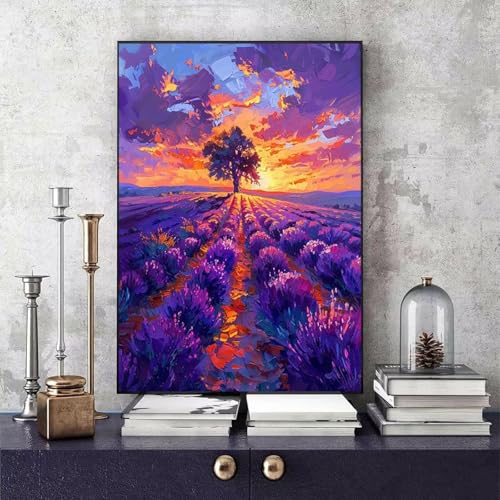 Malen Nach Zahlen Erwachsene Lavendel Malen Nach Zahlen Landschaft, DIY Set Erwachsene Paint by Numbers mit 3 Pinsel und Acrylfarben für Zimmer Deko Wohnzimmer, Geschenke 40 X 50 CM -bby25061WL45 Malen Nach Zahlen Erwachsene Lavendel Malen Nach Zahlen Landschaft, DIY Set Erwachsene Paint by Numbers mit 3 Pinsel und Acrylfarben für Zimmer Deko Wohnzimmer, Geschenke 40 X 50 CM -bby25061WL45 von Generic