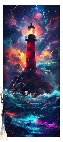Malen Nach Zahlen Erwachsene Leuchtturm,DIY Malen Nach Zahlen XXL Paint by Numbers für Anfänger,Bastelset Handgemalt Ölgemälde Kreativ Set Mit Pinseln und Acrylfarbe,Home Décor Farbe 50 X 100cm Y1218 Malen Nach Zahlen Erwachsene Leuchtturm,DIY Malen Nach Zahlen XXL Paint by Numbers für Anfänger,Bastelset Handgemalt Ölgemälde Kreativ Set Mit Pinseln und Acrylfarbe,Home Décor Farbe 50 X 100cm Y1218 von Generic