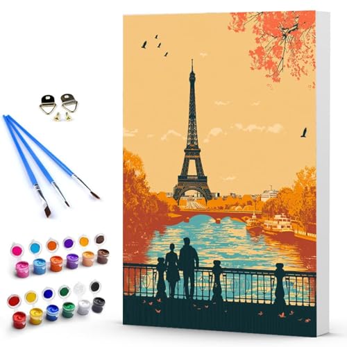 Malen Nach Zahlen Erwachsene London Malen Nach Zahlen Bastelset Erwachsene, DIY Landschaft Mit Pinseln und Acrylfarben Handgemalt Ölgemälde Leinwand Set, Home Deko 30 x 40 CM Ohne Rahmen -TL2503JN Malen Nach Zahlen Erwachsene London Malen Nach Zahlen Bastelset Erwachsene, DIY Landschaft Mit Pinseln und Acrylfarben Handgemalt Ölgemälde Leinwand Set, Home Deko 30 x 40 CM Ohne Rahmen -TL2503JN von Generic