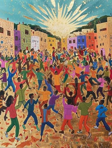 Malen Nach Zahlen Erwachsene Menschen Malen Nach Zahlen Haus, Painting by Numbers, DIY Basteln Erwachsene Handgemalt Ölgemälde Set Mit Pinseln und Acrylfarbe für Zimmer Deko Geschenke 90x120cm G-2791 von Generic