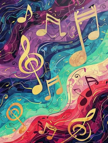 Malen Nach Zahlen Erwachsene Musik Malen Nach Zahlen farblig, Painting by Numbers, DIY Basteln Erwachsene Handgemalt Ölgemälde Set Mit Pinseln und Acrylfarbe für Zimmer Deko Geschenke 60x70cm S-5694 Malen Nach Zahlen Erwachsene Musik Malen Nach Zahlen farblig, Painting by Numbers, DIY Basteln Erwachsene Handgemalt Ölgemälde Set Mit Pinseln und Acrylfarbe für Zimmer Deko Geschenke 60x70cm S-5694 von Generic