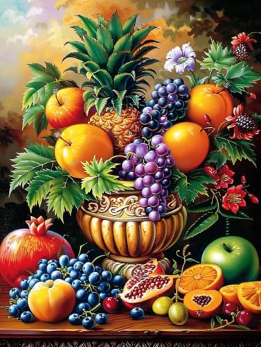 Malen Nach Zahlen Erwachsene Obst Malen Nach Zahlen Traube, Painting by Numbers, DIY Basteln Erwachsene Handgemalt Ölgemälde Set Mit Pinseln und Acrylfarbe für Zimmer Deko Geschenke 90x120cm A-2966 Malen Nach Zahlen Erwachsene Obst Malen Nach Zahlen Traube, Painting by Numbers, DIY Basteln Erwachsene Handgemalt Ölgemälde Set Mit Pinseln und Acrylfarbe für Zimmer Deko Geschenke 90x120cm A-2966 von Generic