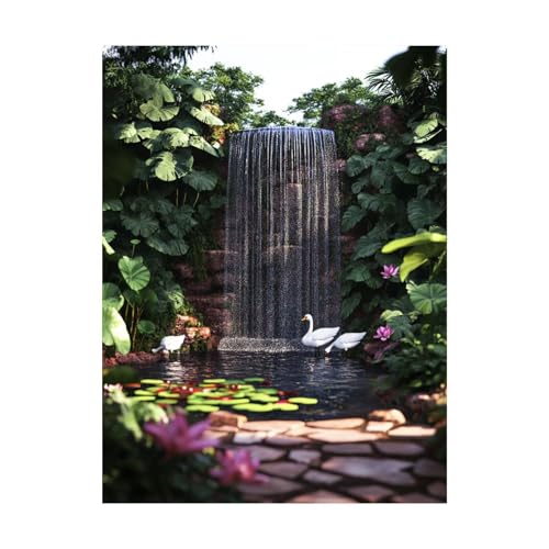 Malen Nach Zahlen Erwachsene Pflanzen DIY Set Erwachsene mit Leinwand zum Bemalen Tier 100x135cm 36 Farben Acrylfarben Set und Pinsel, Malen Nach Zahlen Kinder für Zimmer Deko Geschenke 2YH-14952 von Generic