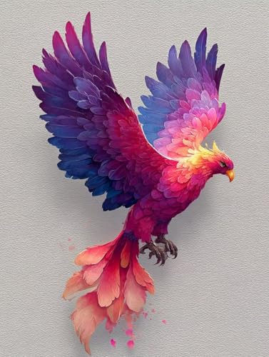 Malen Nach Zahlen Erwachsene PhöNix, Malen Nach Zahlen Vogel, DIY Basteln Erwachsene Leinwand Kits, DIY Paint by Numbers Adult Kits Mit Pinseln und Acrylfarbe, Geschenk für Wanddeko, 30x40cm 1-6196 Malen Nach Zahlen Erwachsene PhöNix, Malen Nach Zahlen Vogel, DIY Basteln Erwachsene Leinwand Kits, DIY Paint by Numbers Adult Kits Mit Pinseln und Acrylfarbe, Geschenk für Wanddeko, 30x40cm 1-6196 von Generic