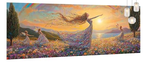 Malen Nach Zahlen Erwachsene Prinzessin, DIY Malen Nach Zahlen XXL Paint by Numbers für Anfänger, Bastelset Handgemalt Ölgemälde Set Mit Pinseln und Acrylfarbe, Home Décor Landschaft 50 X 120cm Y1080 Malen Nach Zahlen Erwachsene Prinzessin, DIY Malen Nach Zahlen XXL Paint by Numbers für Anfänger, Bastelset Handgemalt Ölgemälde Set Mit Pinseln und Acrylfarbe, Home Décor Landschaft 50 X 120cm Y1080 von Generic