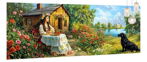 Malen Nach Zahlen Erwachsene Prinzessin,DIY Malen Nach Zahlen XXL Paint by Numbers für Anfänger,Bastelset Handgemalt Ölgemälde Kreativ Set Mit Pinseln und Acrylfarbe,Home Décor Hund 80 X 180cm Y1082 Malen Nach Zahlen Erwachsene Prinzessin,DIY Malen Nach Zahlen XXL Paint by Numbers für Anfänger,Bastelset Handgemalt Ölgemälde Kreativ Set Mit Pinseln und Acrylfarbe,Home Décor Hund 80 X 180cm Y1082 von Generic