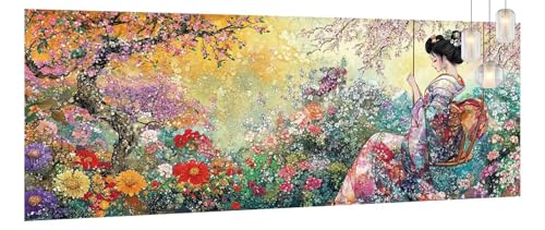 Malen Nach Zahlen Erwachsene Retro,DIY Malen Nach Zahlen XXL Paint by Numbers für Anfänger,Bastelset Handgemalt Ölgemälde Kreativ Set Mit Pinseln und Acrylfarbe,Home Wand Décor Schön 90 X 240cm Y1074 Malen Nach Zahlen Erwachsene Retro,DIY Malen Nach Zahlen XXL Paint by Numbers für Anfänger,Bastelset Handgemalt Ölgemälde Kreativ Set Mit Pinseln und Acrylfarbe,Home Wand Décor Schön 90 X 240cm Y1074 von Generic