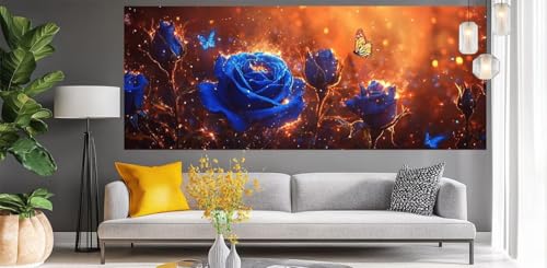 Malen Nach Zahlen Erwachsene Rose, DIY Malen Nach Zahlen XXL Paint by Numbers für Anfänger, Bastelset Handgemalt Ölgemälde Set Mit Pinseln und Acrylfarbe, Home Décor Schmetterling 80 X 200cm Y508 Malen Nach Zahlen Erwachsene Rose, DIY Malen Nach Zahlen XXL Paint by Numbers für Anfänger, Bastelset Handgemalt Ölgemälde Set Mit Pinseln und Acrylfarbe, Home Décor Schmetterling 80 X 200cm Y508 von Generic