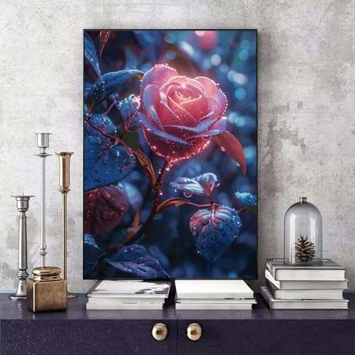 Malen Nach Zahlen Erwachsene Rose Malen Nach Zahlen Blume, DIY Set Erwachsene Paint by Numbers mit 3 Pinsel und Acrylfarben für Zimmer Deko Wohnzimmer, Geschenke für Frauen 70 x 95 cm -bby250617 Malen Nach Zahlen Erwachsene Rose Malen Nach Zahlen Blume, DIY Set Erwachsene Paint by Numbers mit 3 Pinsel und Acrylfarben für Zimmer Deko Wohnzimmer, Geschenke für Frauen 70 x 95 cm -bby250617 von Generic