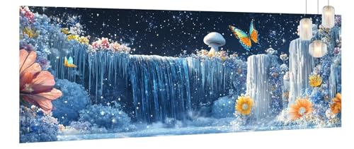 Malen Nach Zahlen Erwachsene Schmetterling, DIY Paint by Numbers für Anfänger, Bastelset Handgemalt Ölgemälde Kreativ Set Mit 3-Pinseln und Acrylfarbe, Geschenk Home Wand Décor Blume 90 X 240cm Y1151 Malen Nach Zahlen Erwachsene Schmetterling, DIY Paint by Numbers für Anfänger, Bastelset Handgemalt Ölgemälde Kreativ Set Mit 3-Pinseln und Acrylfarbe, Geschenk Home Wand Décor Blume 90 X 240cm Y1151 von Generic