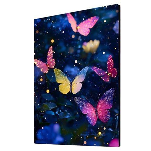 Malen Nach Zahlen Erwachsene Schmetterling DIY Set Erwachsene mit Leinwand zum Bemalen Tier 70 x 50CM 36 Farben Acrylfarben Set und Pinsel, Malen Nach Zahlen Kinder für Deko Wohnzimmer 2YH-5185 Malen Nach Zahlen Erwachsene Schmetterling DIY Set Erwachsene mit Leinwand zum Bemalen Tier 70 x 50CM 36 Farben Acrylfarben Set und Pinsel, Malen Nach Zahlen Kinder für Deko Wohnzimmer 2YH-5185 von Generic