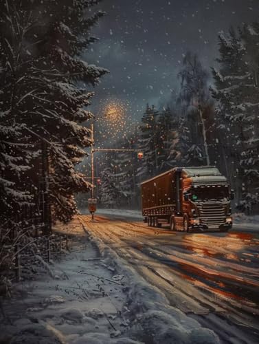 Malen Nach Zahlen Erwachsene Schnee Malen Nach Zahlen Auto, Painting by Numbers, DIY Basteln Erwachsene Handgemalt Ölgemälde Set Mit Pinseln und Acrylfarbe für Zimmer Deko Geschenke 60x80cm W-3464 Malen Nach Zahlen Erwachsene Schnee Malen Nach Zahlen Auto, Painting by Numbers, DIY Basteln Erwachsene Handgemalt Ölgemälde Set Mit Pinseln und Acrylfarbe für Zimmer Deko Geschenke 60x80cm W-3464 von Generic