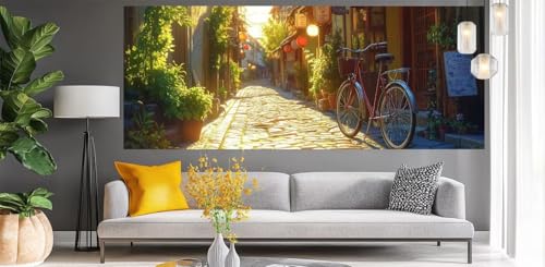 Malen Nach Zahlen Erwachsene Sonnenuntergang, DIY Malen Nach Zahlen XXL Paint by Numbers für Anfänger, Bastelset Handgemalt Ölgemälde Set Mit Pinseln und Acrylfarbe, Home Décor Stadt 80 X 200cm Y432 Malen Nach Zahlen Erwachsene Sonnenuntergang, DIY Malen Nach Zahlen XXL Paint by Numbers für Anfänger, Bastelset Handgemalt Ölgemälde Set Mit Pinseln und Acrylfarbe, Home Décor Stadt 80 X 200cm Y432 von Generic