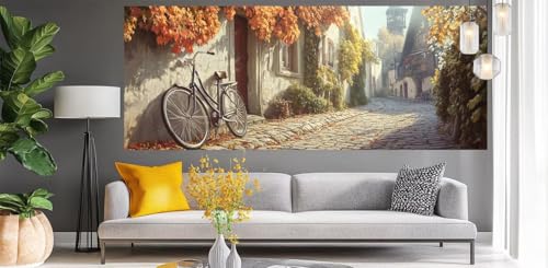 Malen Nach Zahlen Erwachsene Sonnenuntergang, DIY Paint by Numbers für Anfänger und Kinder, Bastelset Handgemalt Ölgemälde Kreativ Set Mit 3-Pinseln und Acrylfarbe, Home Décor Fahrrad 60 X 120cm Y499 Malen Nach Zahlen Erwachsene Sonnenuntergang, DIY Paint by Numbers für Anfänger und Kinder, Bastelset Handgemalt Ölgemälde Kreativ Set Mit 3-Pinseln und Acrylfarbe, Home Décor Fahrrad 60 X 120cm Y499 von Generic